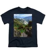 Mysterious Incan Ruins In The Mountains Youth T-Shirt
