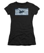 Seals Resting On Rocky Shoreline Women's T-Shirt