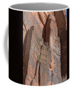 Towering Desert Sandstone Cliffs In Zion National Park Coffee Mug