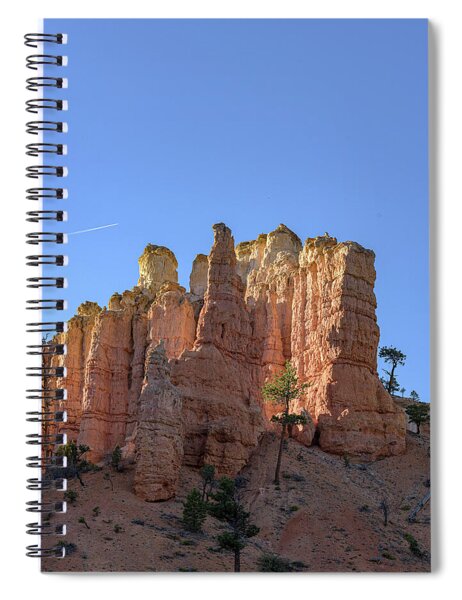 Majestic Sandstone Formations Of Bryce Canyon National Park Spiral Notebook