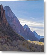 Majestic Zion National Park View Metal Print