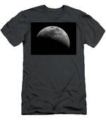 Illuminated Half Of The Moon T-Shirt