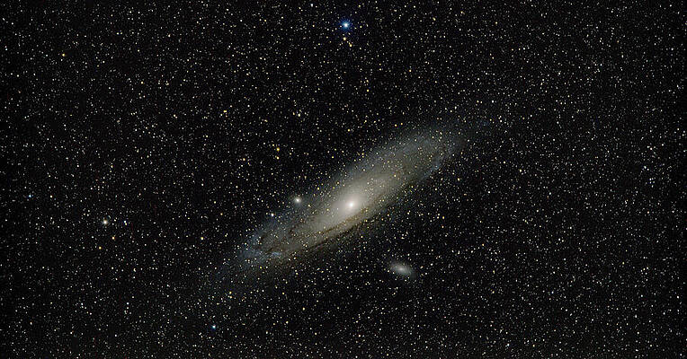 Wall Art featuring the photograph Vastness Of The Andromeda Galaxy by Brandon Wichmann