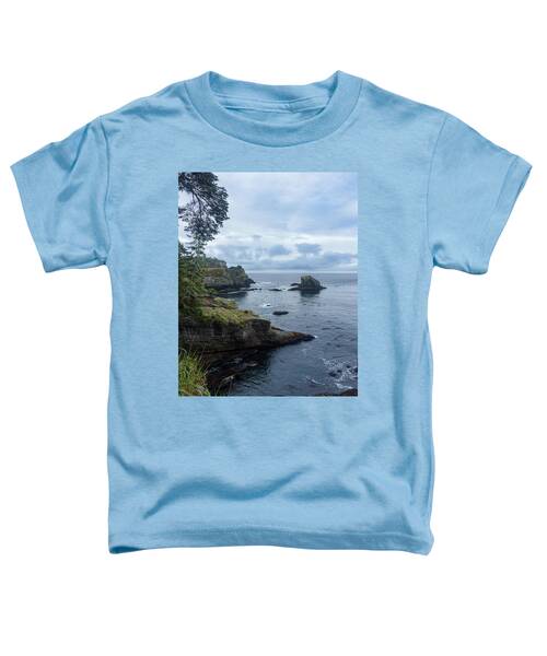 Rugged Coastal Landscape with Cliffs Toddler T-Shirt
