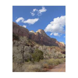Majestic Mountain under Clear Blue Sky by Brandon Wichmann