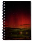 Mesmerizing Northern Lights Display Spiral Notebook