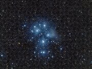 Pleiades Cluster In Cosmic Night Jigsaw Puzzle