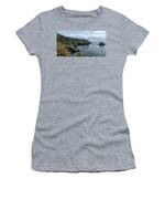 Serene Coastal Cliffs at Dawn Women's T-Shirt