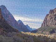 Majestic Zion National Park View Jigsaw Puzzle