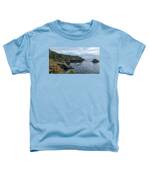 Serene Coastal Cliffs at Dawn Toddler T-Shirt