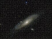 Vastness Of The Andromeda Galaxy Jigsaw Puzzle