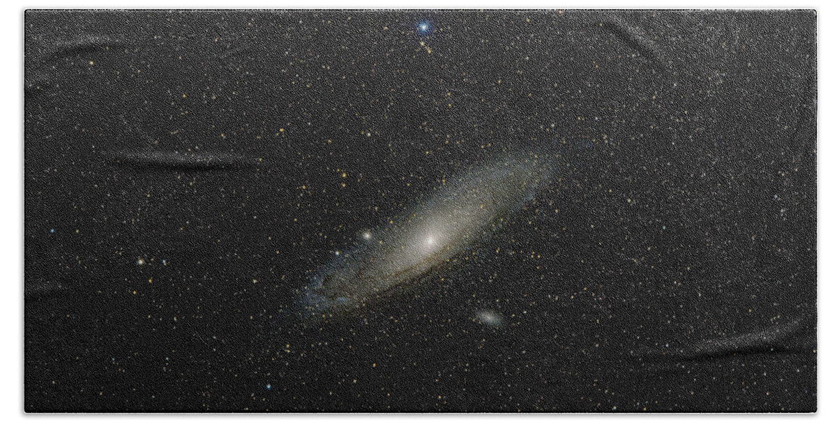 Vastness Of The Andromeda Galaxy Bath Towel