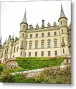 Majestic Castle On Hill Metal Print