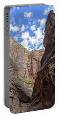 Majestic Canyon Sky View In The Narrows Portable Battery Charger