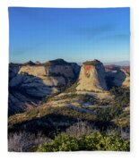 Majestic National Park Canyon Views Fleece Blanket
