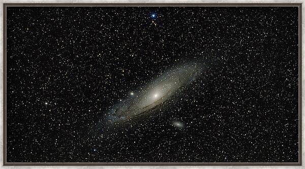 Vastness Of The Andromeda Galaxy Framed Print
