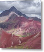Majestic Colorful Mountain Range Metal Print