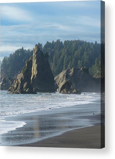 Dramatic Coastal Rock Formations Acrylic Print