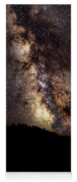 Night Sky Brimming With Stars Yoga Mat