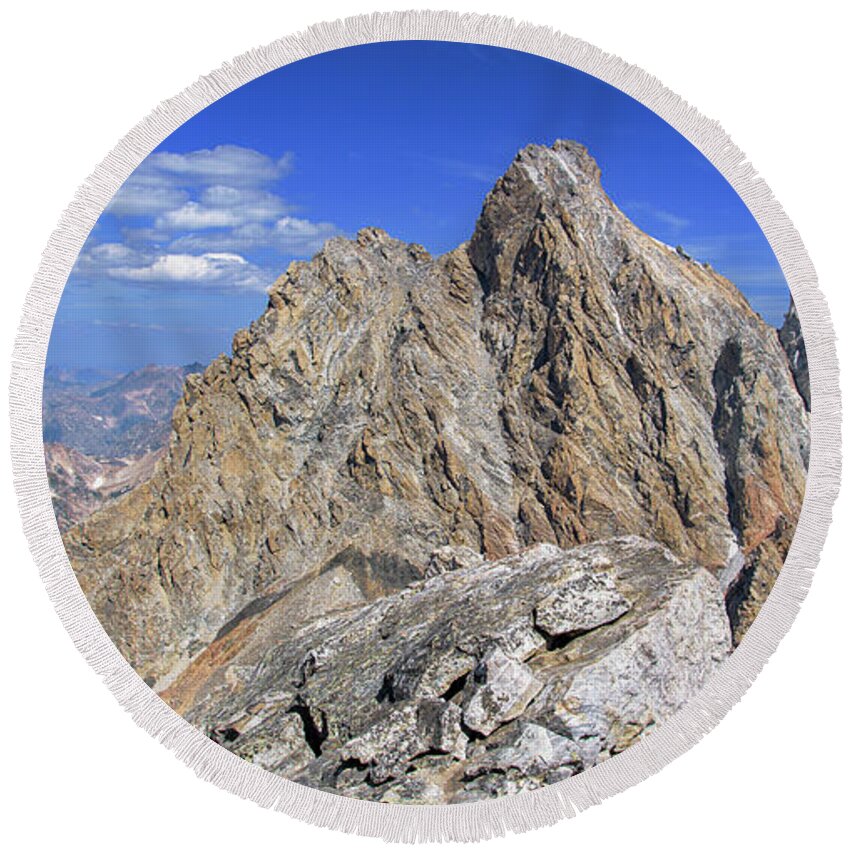 National Parks Round Beach Towels