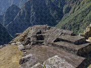 Majestic Mountain Views At Machu Picchu Jigsaw Puzzle