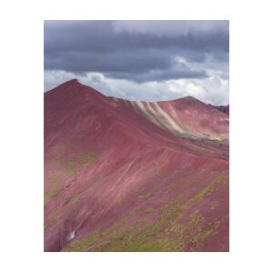 Vibrant Red Mountain Landscape by Brandon Wichmann Vibrant Red Mountain Landscape by Brandon Wichmann