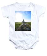 Lighthouse Under A Bright Sky Baby One-Piece