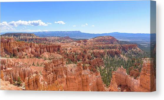 Bryce Canyon National Park Landscape Canvas Art Print by Brandon Wichmann