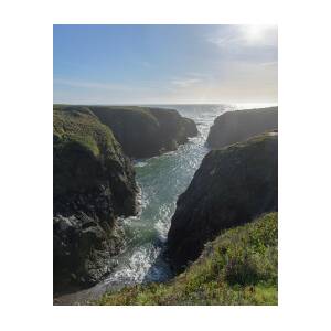 Dramatic Coastal Cliff Scene by Brandon Wichmann Dramatic Coastal Cliff Scene by Brandon Wichmann