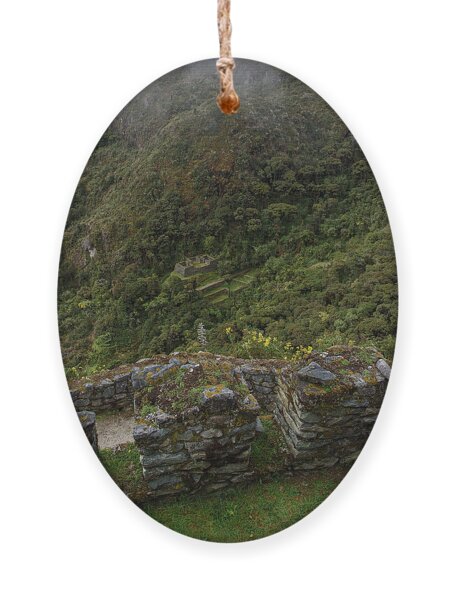 Misty Mountain Ruins Ornament