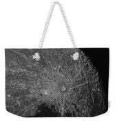 Lunar Surface Craters In Detail Weekender Tote Bag