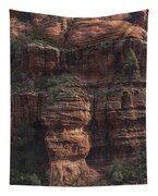 Majestic Red Rock Formations In Sedona Arizona Tapestry