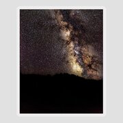 Night Sky Brimming With Stars Sticker