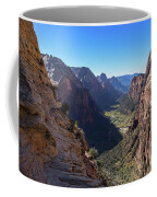 Breathtaking Zion Canyon View Coffee Mug