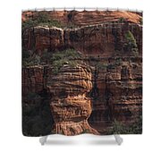 Majestic Red Rock Formations In Sedona Arizona Shower Curtain