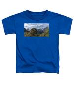 Misty Andes Mountain Range Landscape Toddler T-Shirt