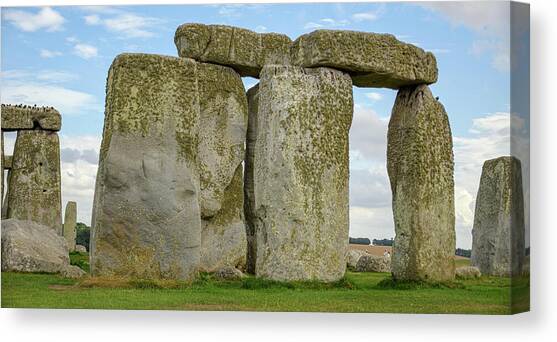 Stonehenge Canvas Art Print by Brandon Wichmann
