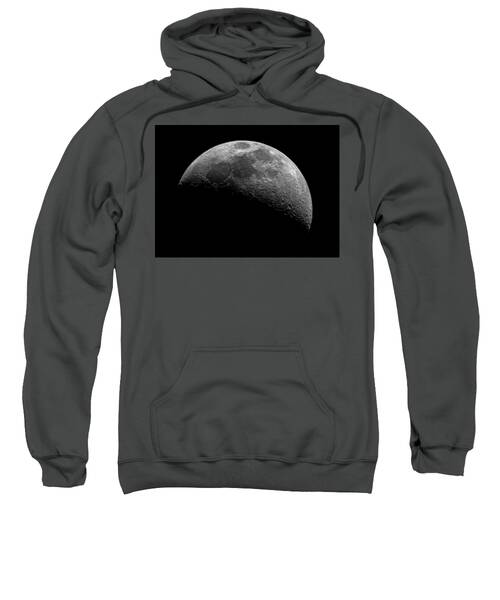 Illuminated Half Of The Moon Sweatshirt