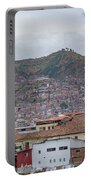 Rooftops and Hills of Cusco Portable Battery Charger