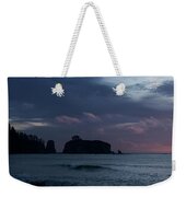 Serene Coastal Sunset with Cliffs Weekender Tote Bag