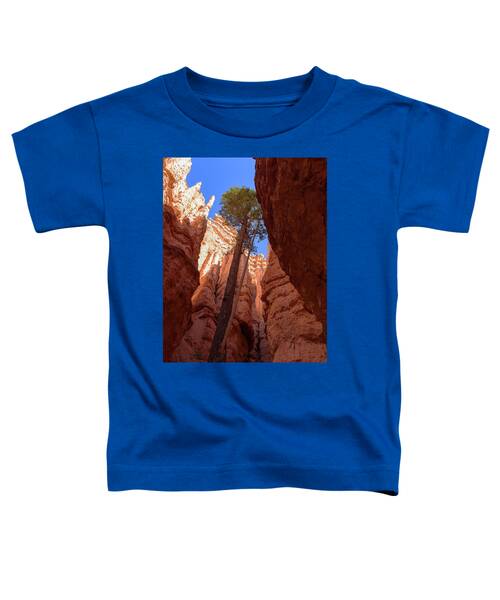 Tree Reaches Skyward In Bryce Canyon National Park Toddler T-Shirt