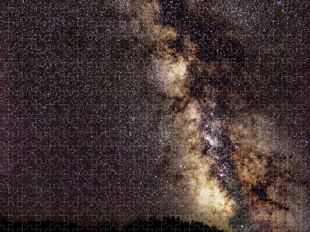 Night Sky Brimming With Stars Jigsaw Puzzle