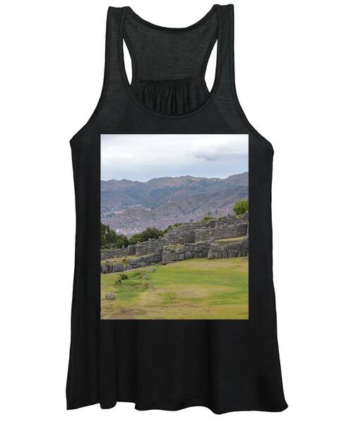 Saqsaywaman Incan Ruin In Cusco Peru Women's Tank Top