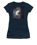 Celestial Moon In Ethereal Glow Women's T-Shirt