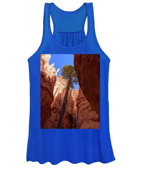 Tree Reaches Skyward In Bryce Canyon National Park Women's Tank Top