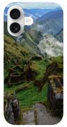 Mysterious Incan Ruins In The Mountains iPhone Case