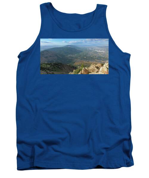 Expansive View From Ben Lomond Summit Tank Top