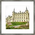 Majestic Castle On Hill Framed Print