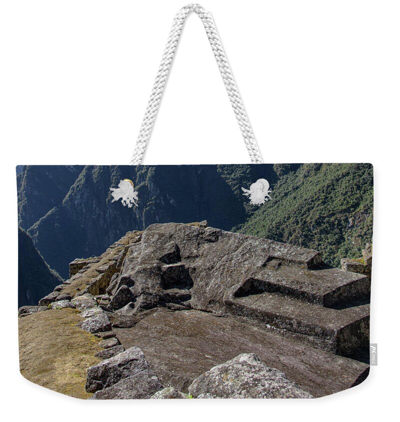 Majestic Mountain Views At Machu Picchu Weekender Tote Bag
