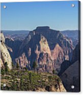 Majestic Mountain Range View Acrylic Print